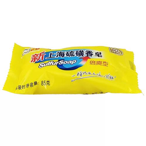 裕华白猫新上海硫磺香皂85g 洗手洗澡两相宜的保湿控油抑菌之选